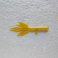 Tridente giallo per robot Trider G7 anni '80