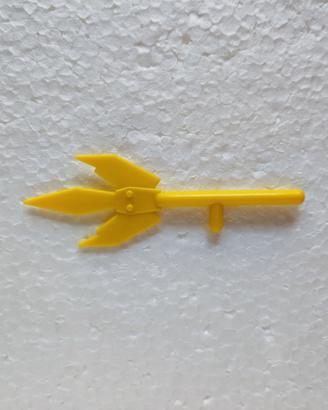 Tridente giallo per robot Trider G7 anni '80