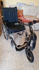 Sedia a rotelle XL Motorizzata Triride