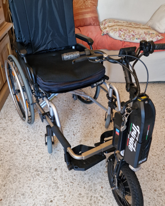 Sedia a rotelle XL Motorizzata Triride