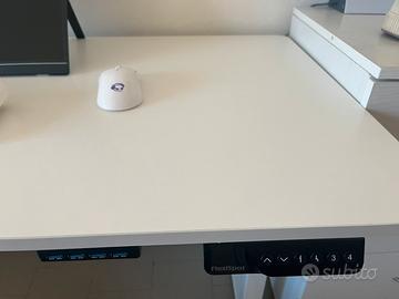 Scrivania elettrica flexispot bianca 120x60