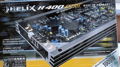 Amplificatore HELIX H 400 ESPRIT 4 canali-1000 w