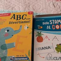 carte parole e imparare a scrivere 
