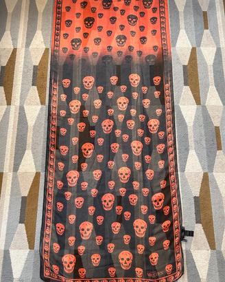 Alexander McQueen foulard sciarpa in chiffon