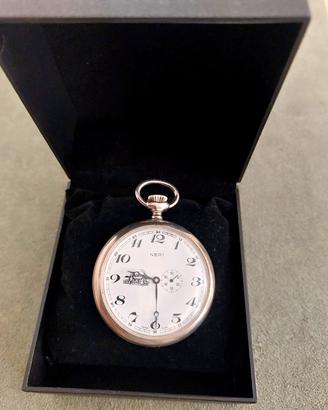 Orologio da taschino vintage NERI Ferrovie 