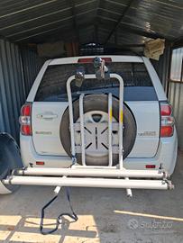 portabici e porta sci ruota scorta 4x4 