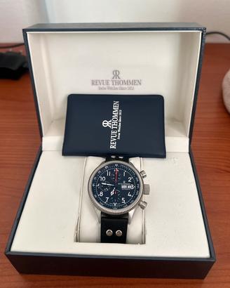 Revue Thommen Airspeed-style automatic chronograph