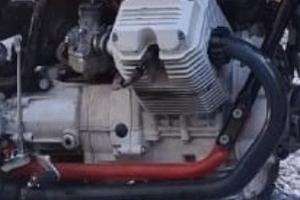 motore e cambio moto guzzi lario - 650