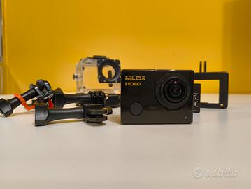 Action Cam Nilox Evo 4K+ con accessori 