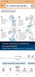 Aspira e lavapavimenti