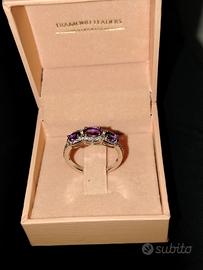 anello donna con diamanti