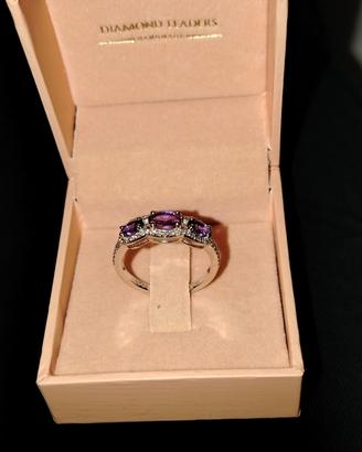 anello donna con diamanti