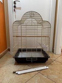 Gabbia grande per pappagalli - come nuova