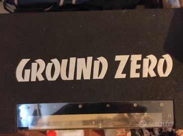 Subwoofer Ground Zero Radioactive e amplificatore
