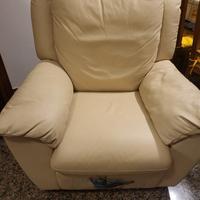 Poltrona in pelle Divani&Divani by Natuzzi