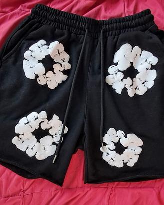 pantaloncini demin tears M
