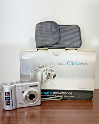 Samsung Digimax S500 Fotocamera Completa