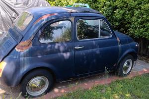 Fiat 500 (1968) - Da Restauro - Targhe Originali 