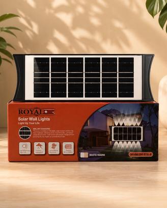 Lampada Solare da parete a led
