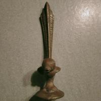 piccola statuetta in ottone 