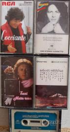 N. 5 cassette audio stereo di autori italiani