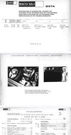 Catalogo ricambi auto per Lancia Beta Montecarlo 