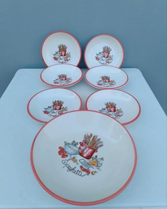 set piatti + ciotola