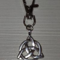 Portachiavi Portafortuna Nodo celtico Triquetra 