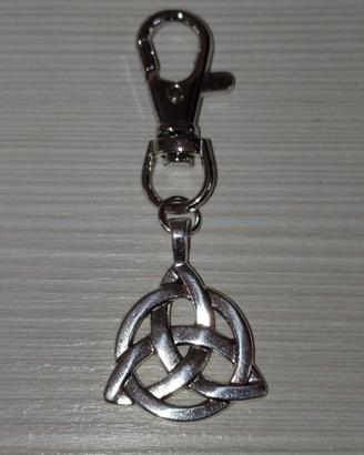 Portachiavi Portafortuna Nodo celtico Triquetra 
