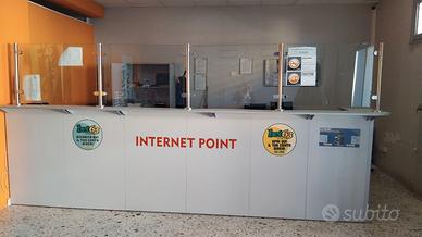 Banco reception , bancone scrivania