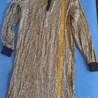 Tunica abito oro dress gold vintage Antonelli 80s
