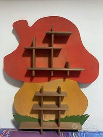 Bacheche portaoggetti in legno