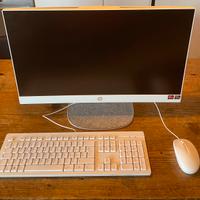 PC HP All-in-One 24” bianco