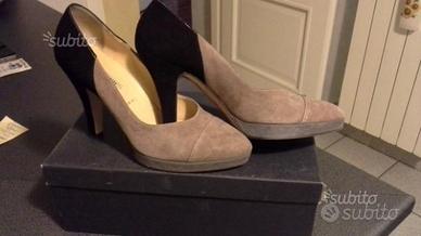 Decollete Parlanti scarpe camoscio