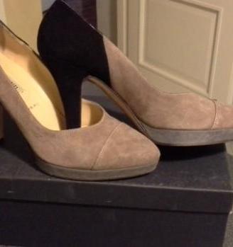 Decollete Parlanti scarpe camoscio