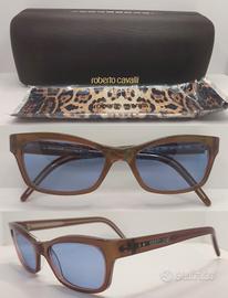 ROBERTO CAVALLI occhiale sole NUOVO vintage donna