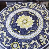 Tavoli in pietra lavica smaltati