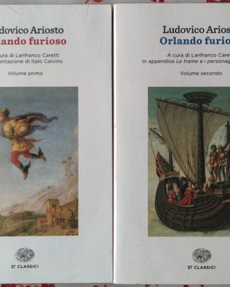 Orlando Furioso  – Ludovico Ariosto – 2 volumi 