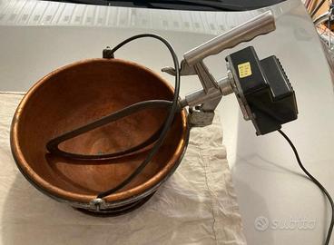 Paiolo elettrico in rame