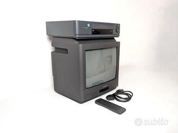 TV CRT Panasonic + lettore VHS Telefunken