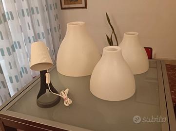 LAMPADARI a sospensione e LUMETTO da tavolo