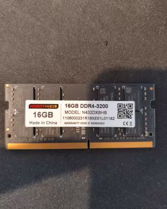 RAM 16GB SODIMM DDR4 3200mHz