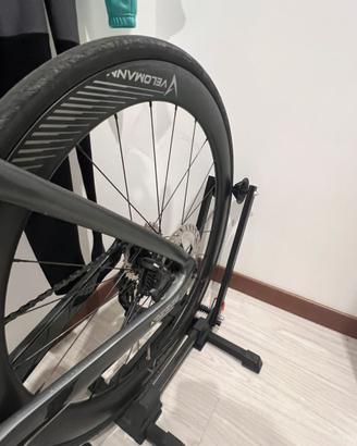 Supporto pieghevole in acciaio per bici corsa/ MTB