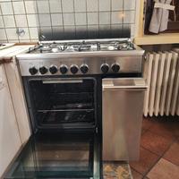 cucina a gas GLEM 5 fuochi in acciaio