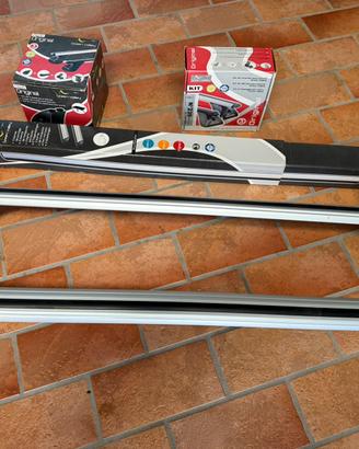Kit completo barre portatutto alluminio