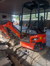 Vendita miniscavatore kubota 17 quintali caro varb