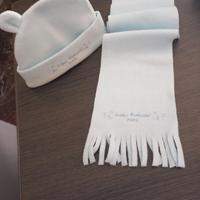 set cappellino e sciarpa 
