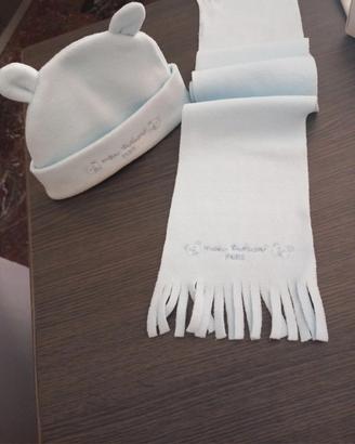 set cappellino e sciarpa 