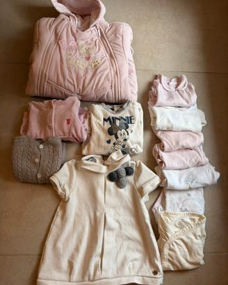 Vestiti neonata 1-6 mesi