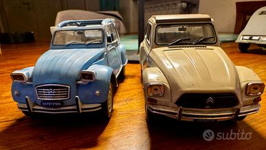 Dyane e 2Cv scala 1/24